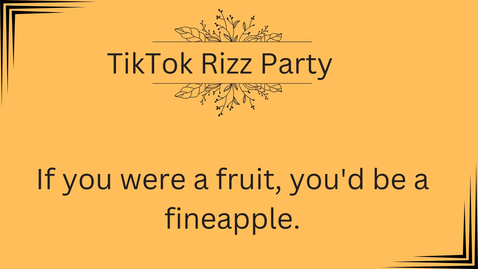 TikTok Rizz Party